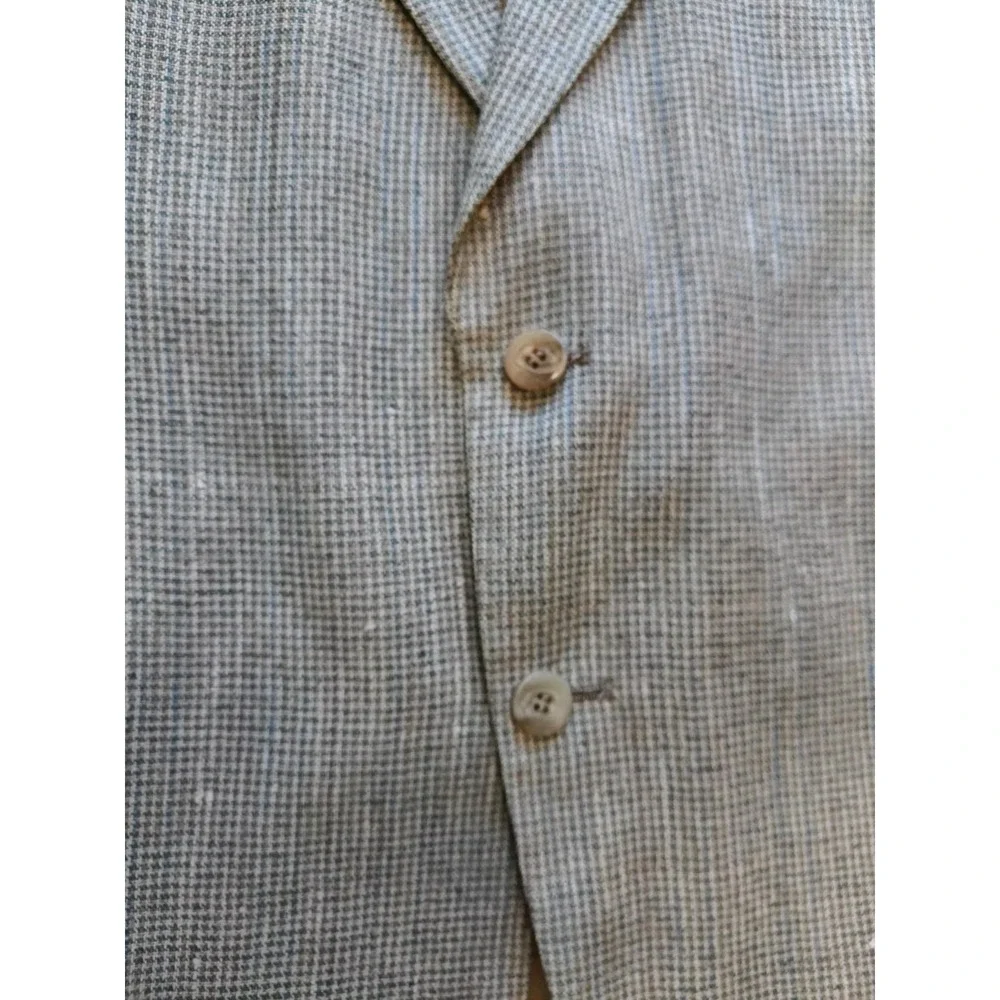 Vtg Kuppenheimer Mens Sport Coat 45L Multicolor Speckle Wool Blazer Made in USA